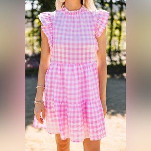 Ping Gingham Mini Dress